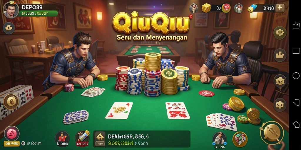 Tampilan gameplay seru dan kompetitif dalam DEPO89.