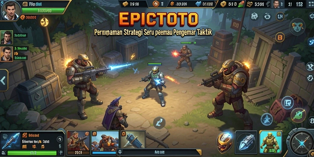 Tampilan gameplay EPICTOTO yang mendebarkan dan penuh strategi.