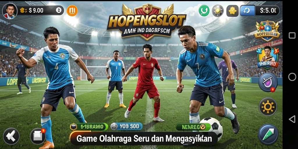 Gameplay HOPENGSLOT yang memukau dengan dinamika olahraga.