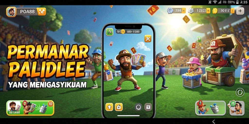 Tampilan gameplay POA88 yang menarik dan interaktif.