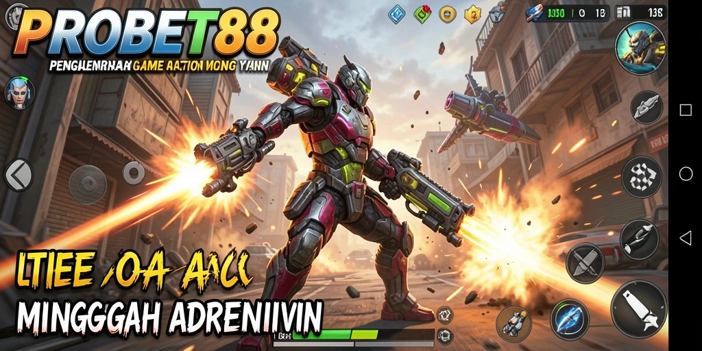 Tangkapan layar gameplay PROBET88 yang menunjukkan aksi mendebarkan.