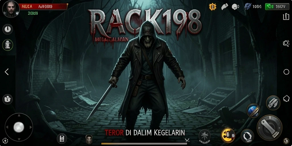 Screenshot RACIK198 menampilkan momen menegangkan dalam permainan Horror.