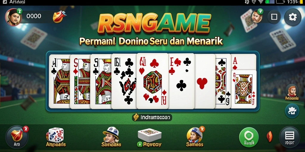 Tampilan gameplay seru dalam RSNGAME yang sangat menghibur.