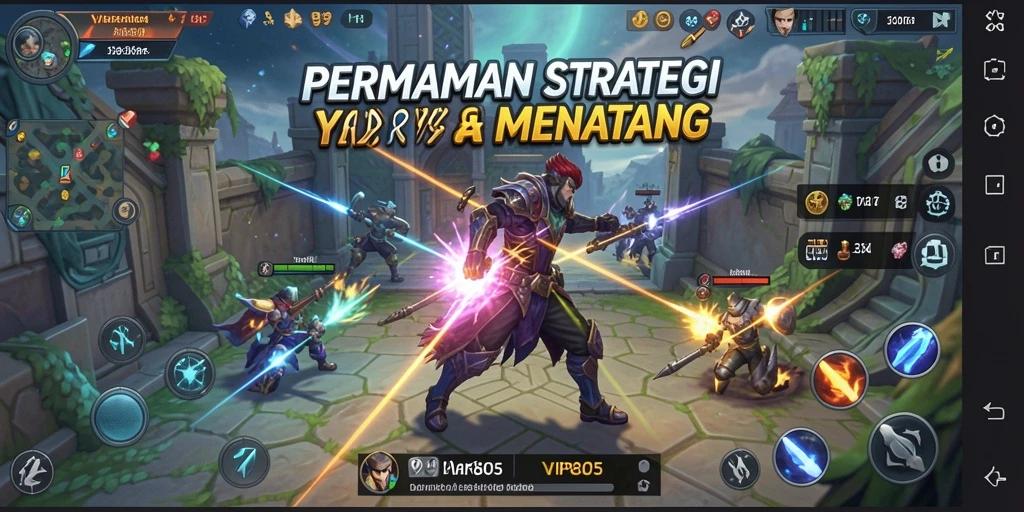 Tampilan gameplay seru dan strategis dari VIP805 yang memikat.