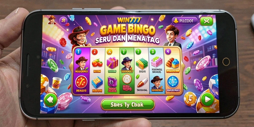 Tangkapan layar utama dari gameplay Bingo yang seru di WIN777.